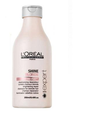 loreal shine blonde szampon do włosów blond