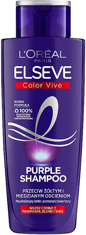 loréal paris colorista szampon neutraliujący żółte tony włosów blond