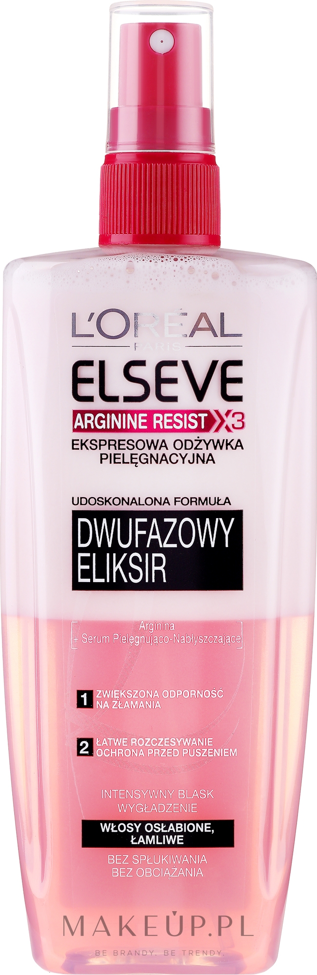 loréal paris elseve arginine resist x3 wzmacniająca odżywka do włosów