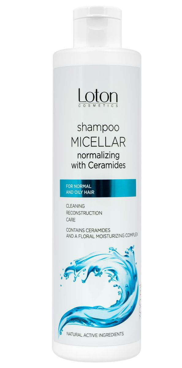 loton szampon micelarny normalizujący z ceramidami