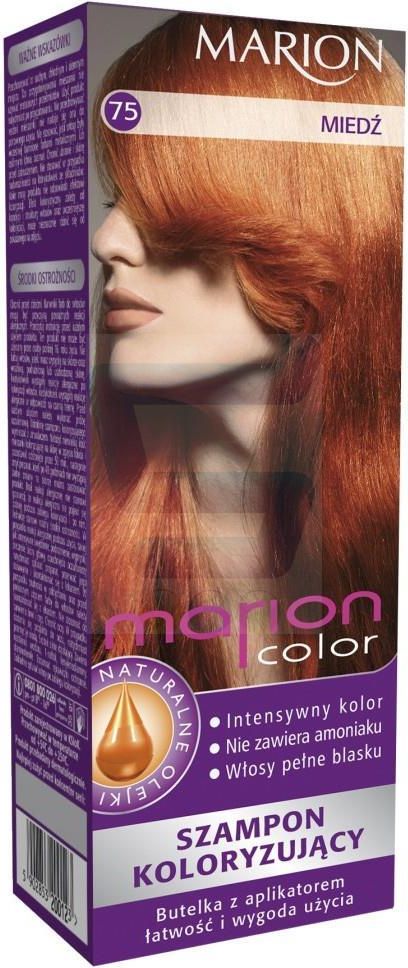 marion color szampon koloryzujący miedź