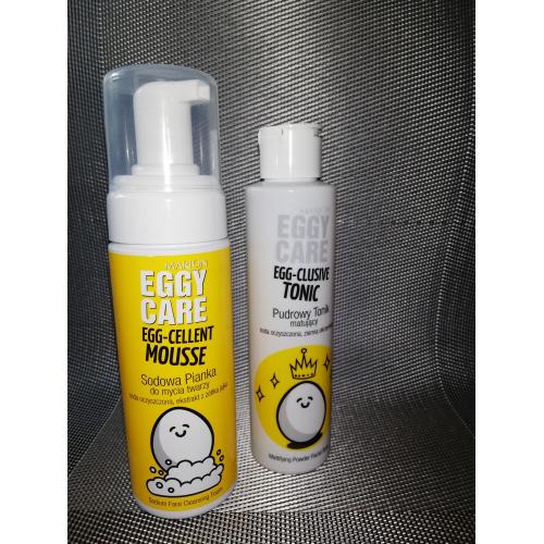 marion egg care egg-cellent mousse sodowa pianka do mycia twarzy