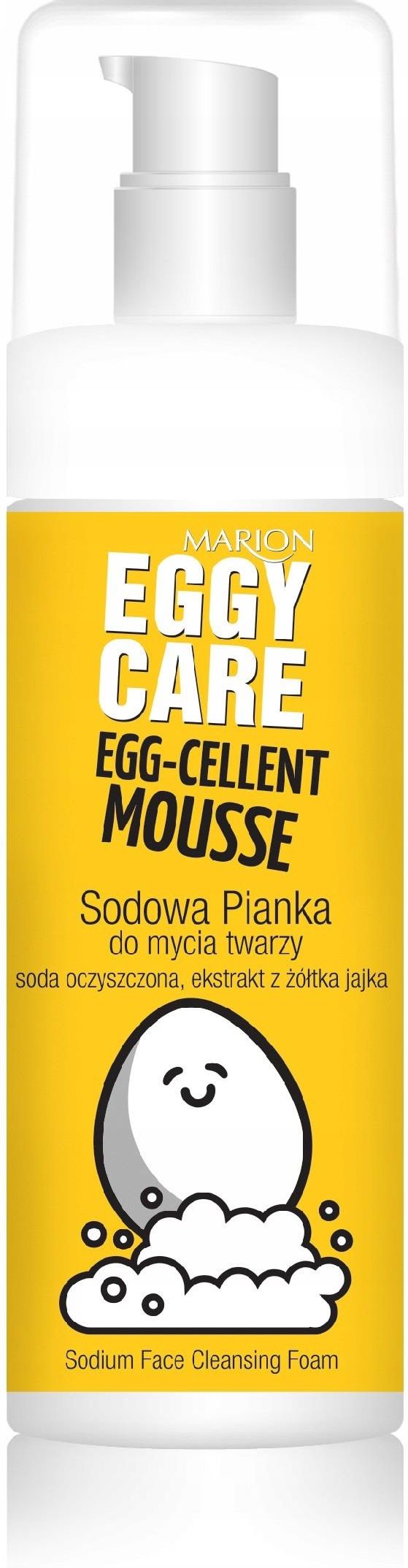 marion egg-cellent sodowa pianka do mycia twarzy