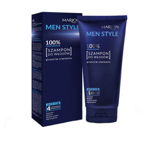 marion men style 100 szampon przeciw siwieniu