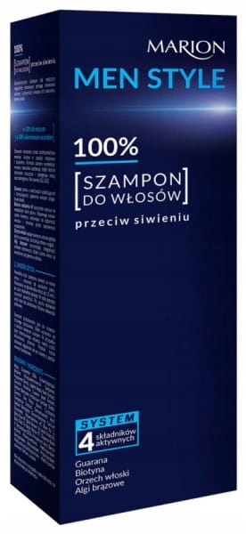 marion men style 100 szampon przeciw siwieniu