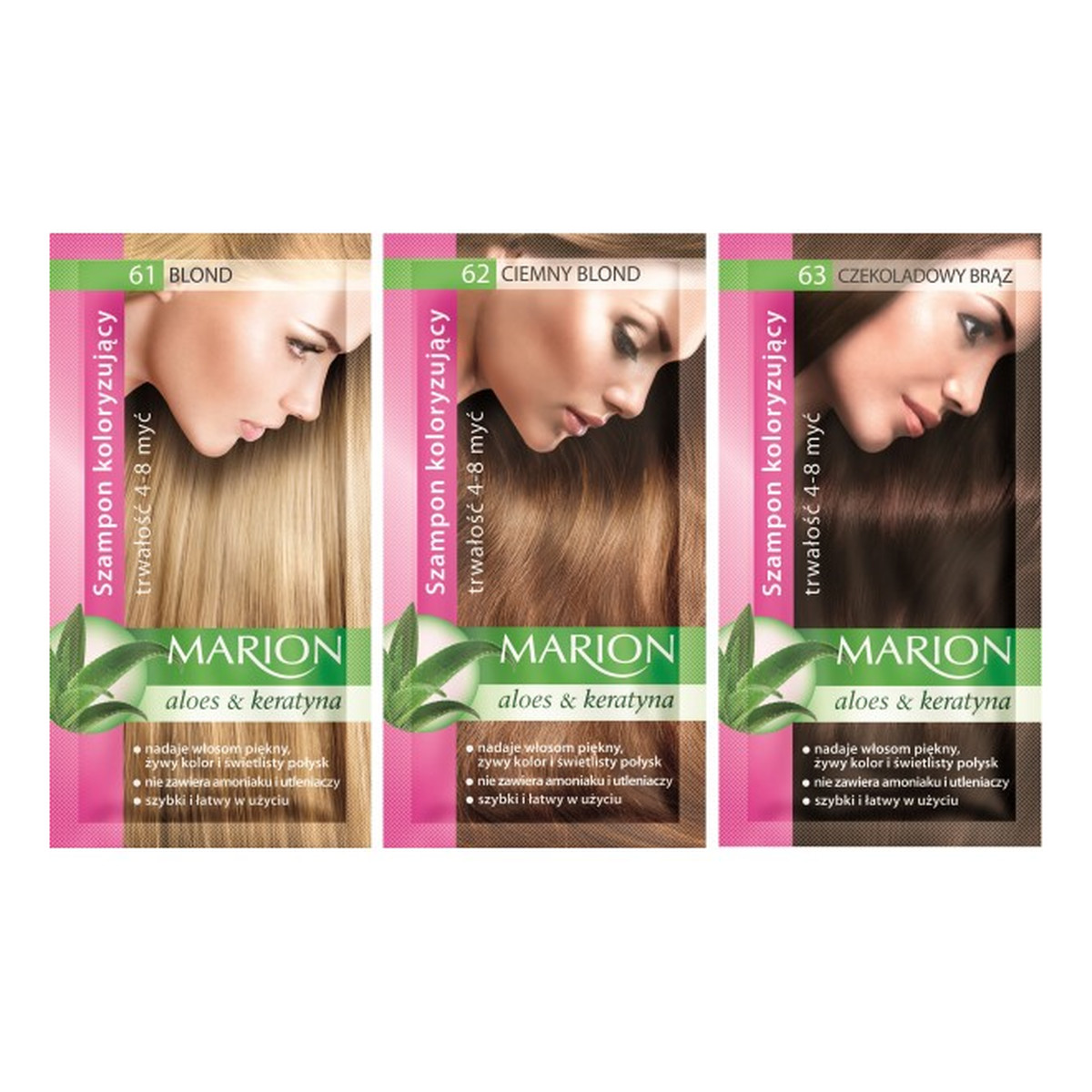 marion opalizujacy blond szampon