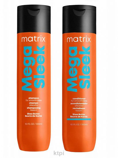 matrix mega sleek szampon wygładzający 300 ml