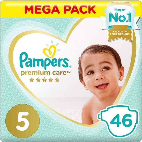 mega paca pampers 5