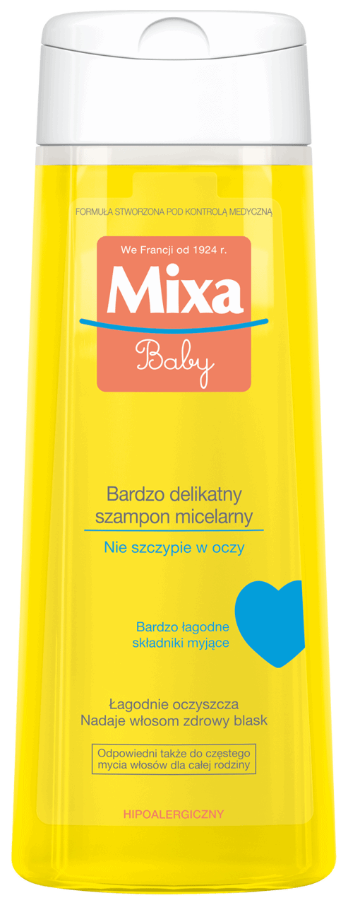 mixa baby szampon micelarny skład