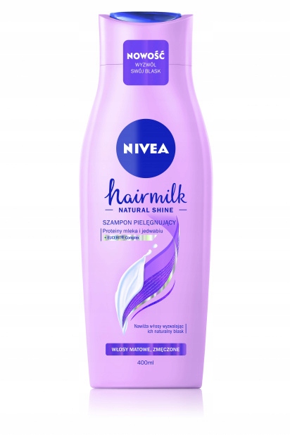 mleczny szampon do wlosow nivea 400ml