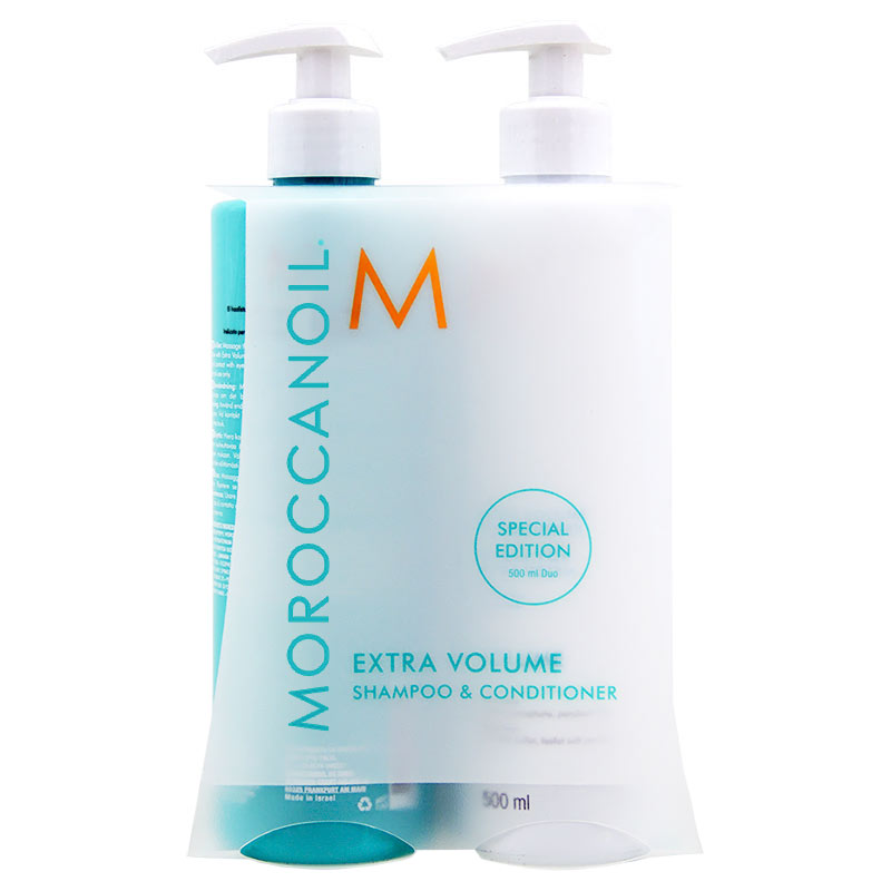 moroccanoil extra volume szampon odżywka 500ml