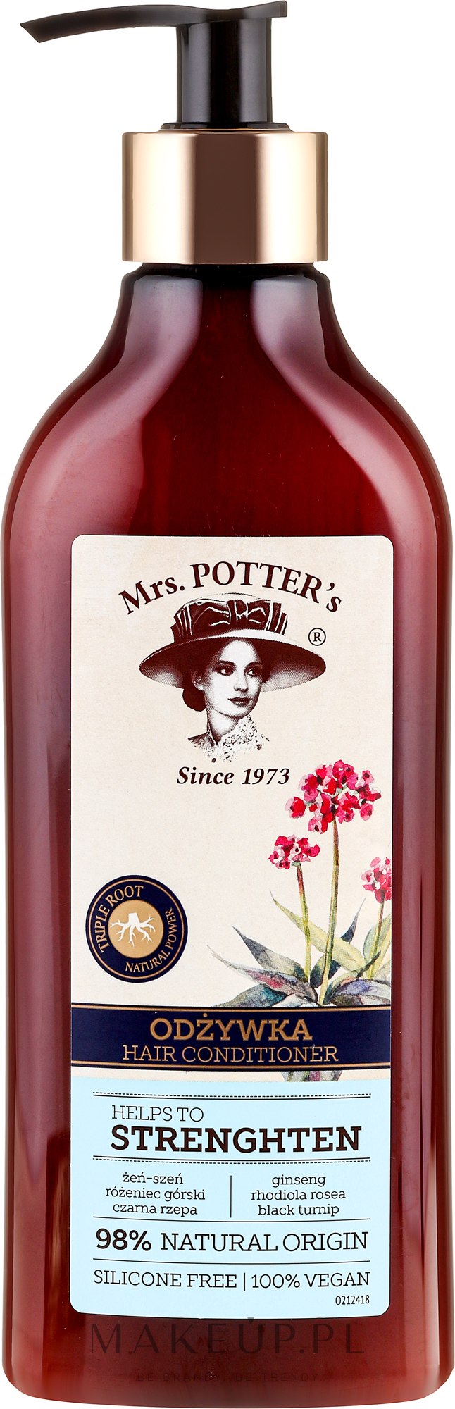 mrs potters triple root szampon opinie