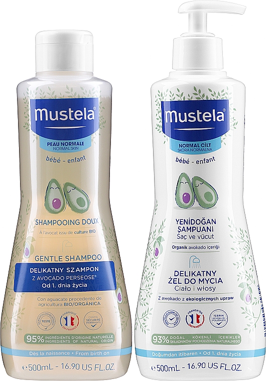 mustela bebe szampon