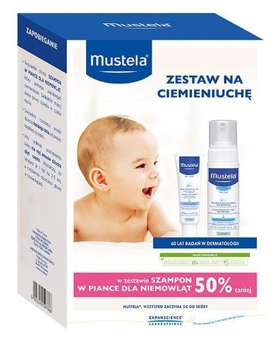 mustela szampon w piance cena w apteka