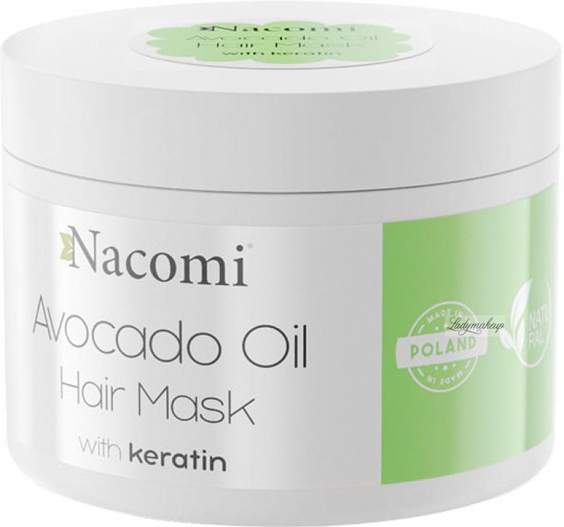 nacomi odżywka do włosów z olejem avocado keratyna 200ml