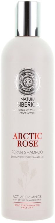 natura siberica arctic rose odbudowujący szampon do włosów 400ml