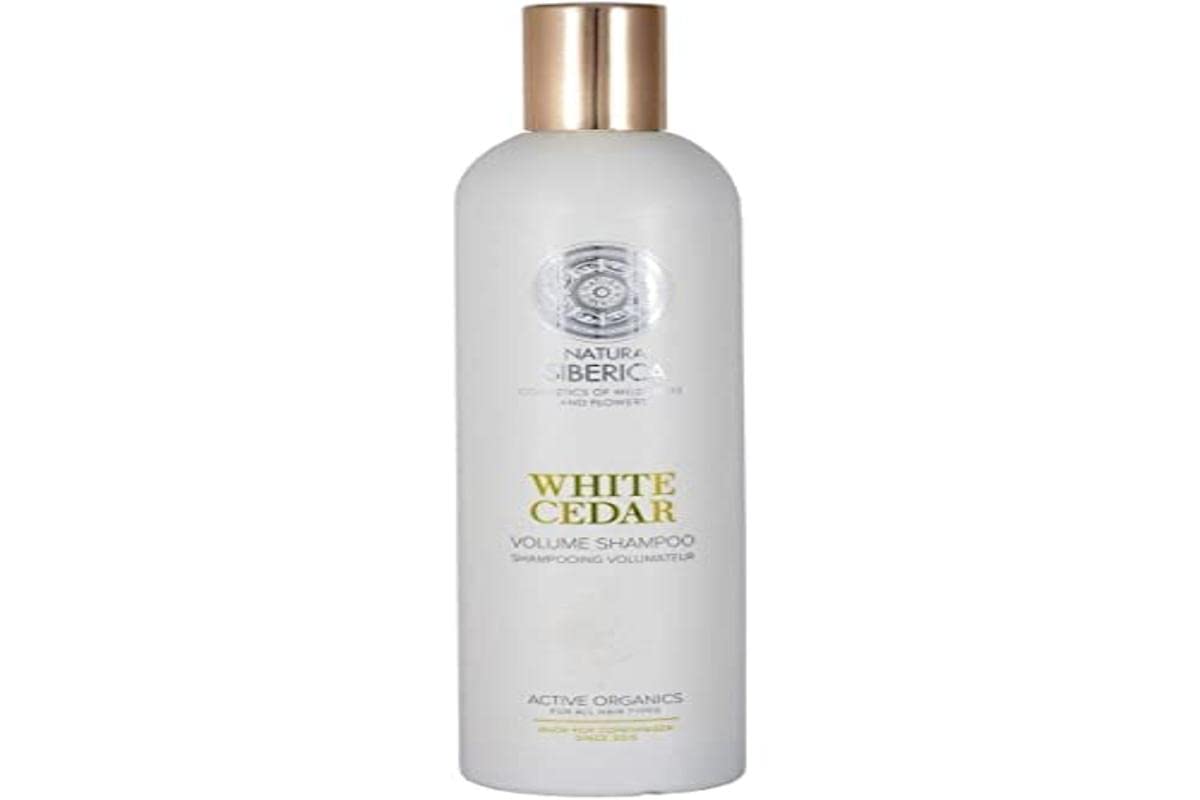 natura siberica szampon zwiększający objętość white cedar 400ml