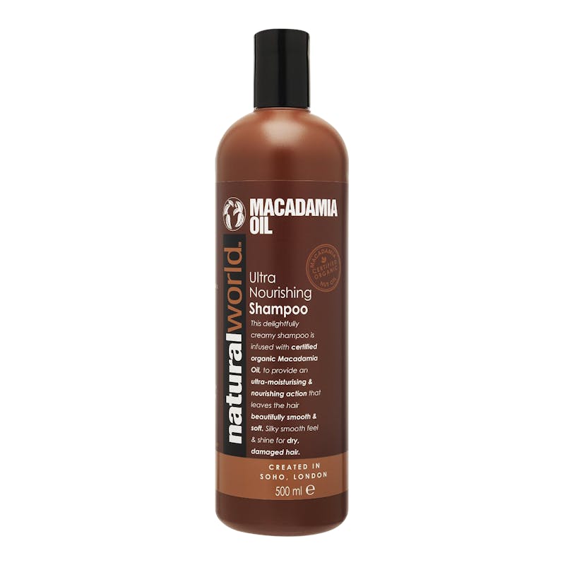 natural world macadamia oil ultra nourishing odżywczy szampon do włosów