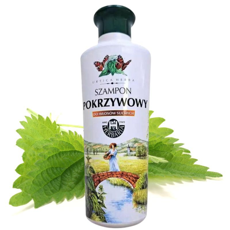 naturalne szampon do włosów pokrzywowy