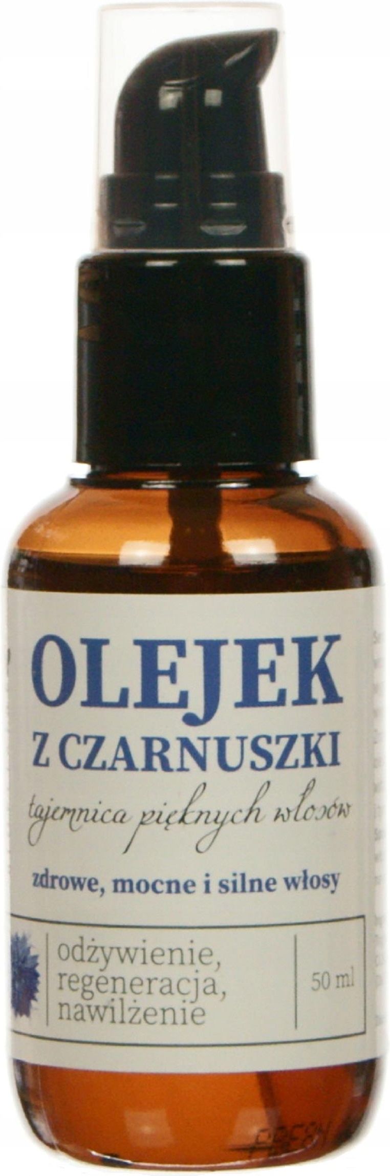 naturalny olejek z czarnuszki do włosów