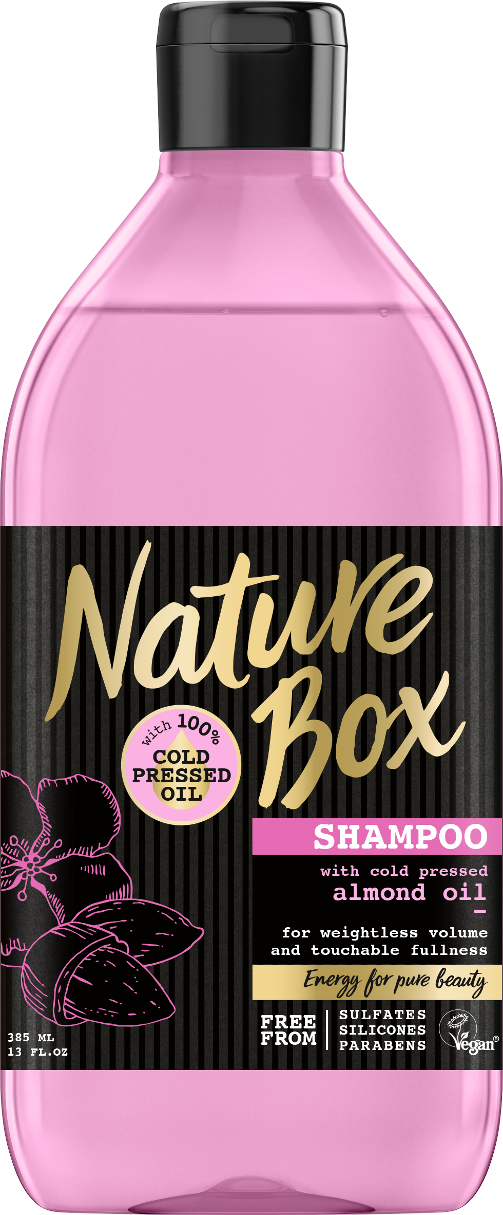 nature box szampon z olejem migdał