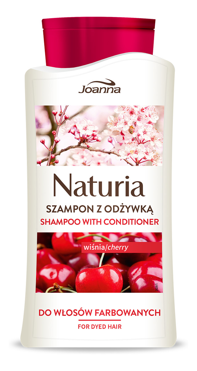 naturia szampon z odżywką do włosów farbowanych