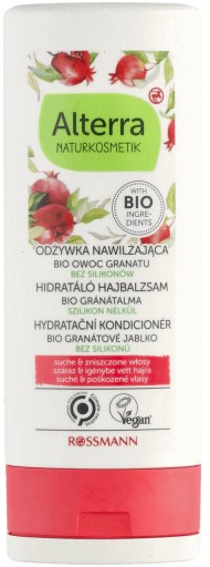 nawilżająca odżywka do włosów bio-owoc granatu &