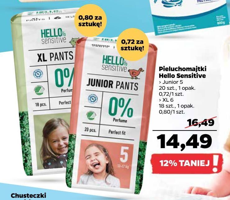 netto pieluszki pampers