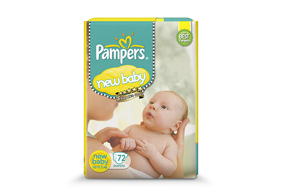 newborn pampers transparent