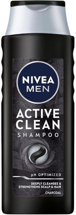 nivea active clean szampon