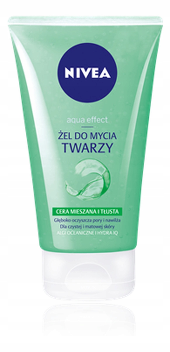 nivea aqua effect pianka do mycia twarzy