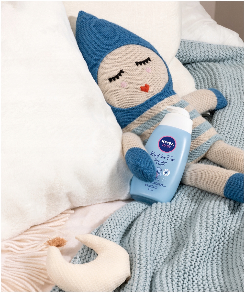 nivea baby 2w1 szampon i płyn do kąpieli 500 ml