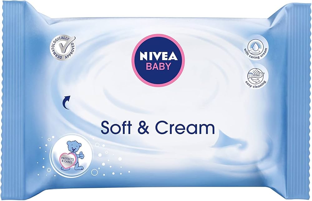 nivea baby chusteczki nawilżane soft & creme