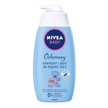 nivea baby ochronny szampon i plyn do kapieli