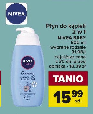 nivea baby szampon i płyn do kąpieli 2w1 biedronka