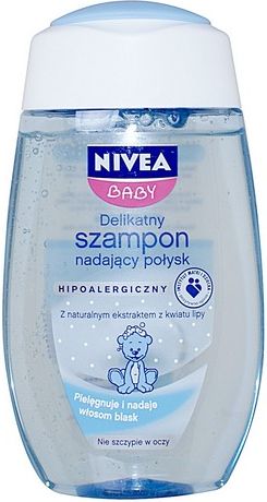 nivea baby szampon nadający połysk hipoalergiczny 200ml