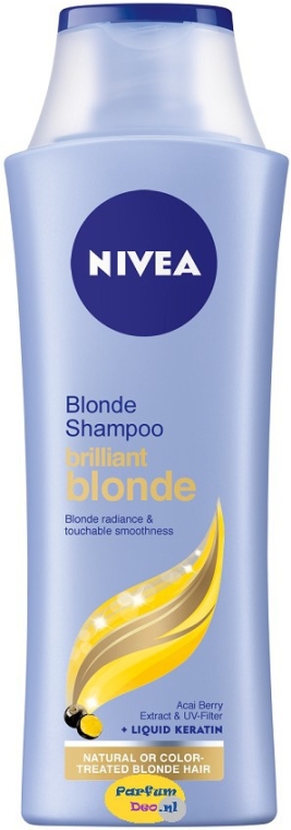 nivea brilliant blonde szampon rossmann