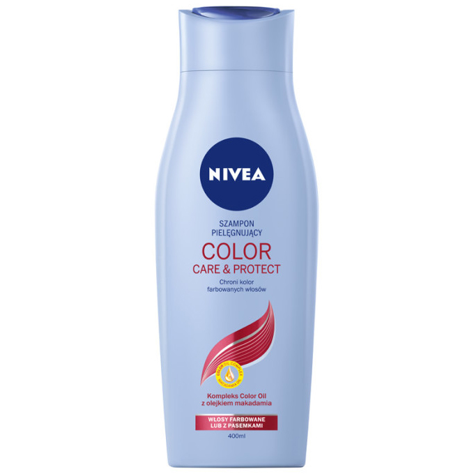 nivea color care & protect szampon pielęgnujący 250 ml rossmann