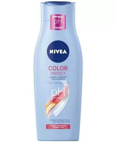 nivea color protect szampon do włosów farbowanych i z pasemkami