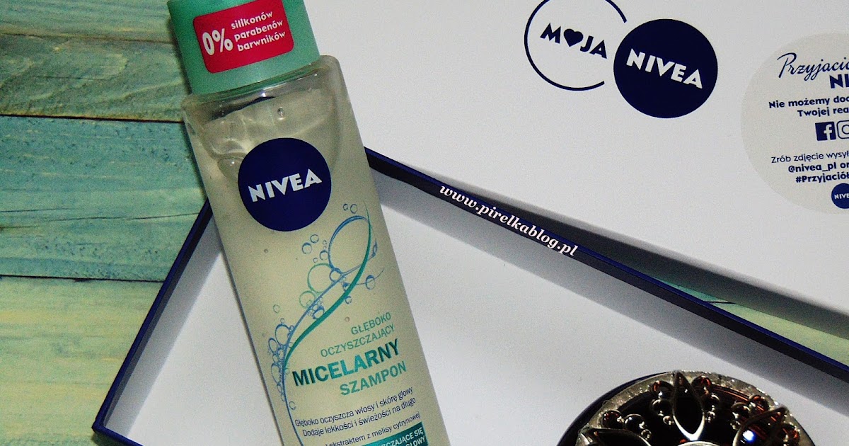 nivea głęboko oczyszczający szampon micelarny z ekstraktem z melisy cytrynow