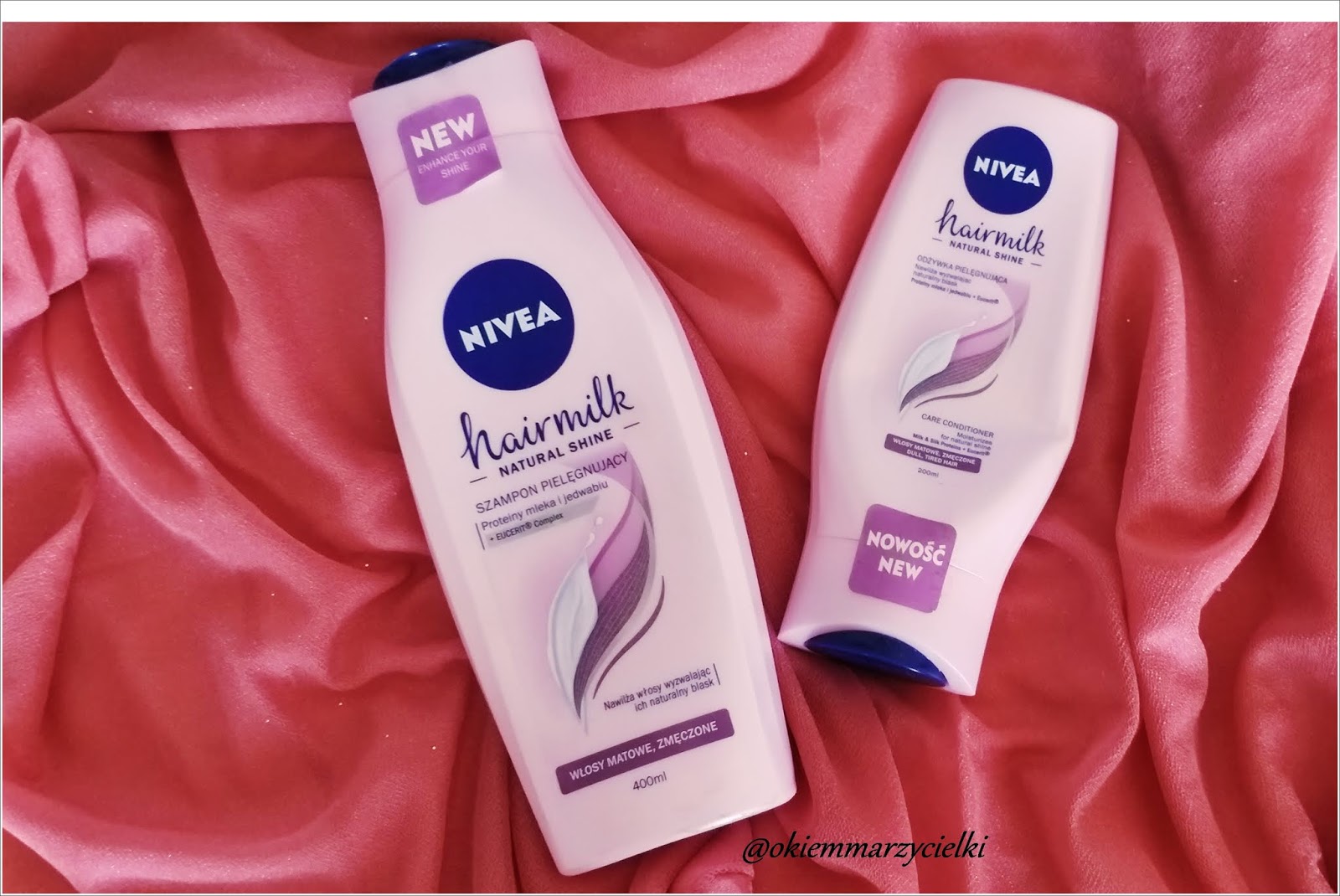 nivea hairmilk szampon recenzja