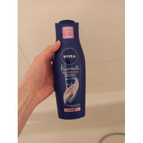 nivea hairmilk szampon wizaz