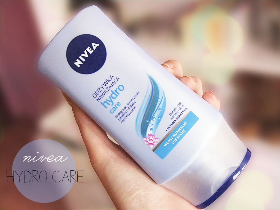 nivea hydro care szampon odżywka