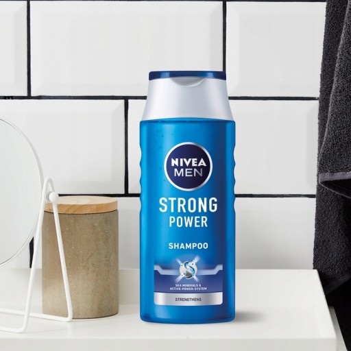 nivea men strong power szampon