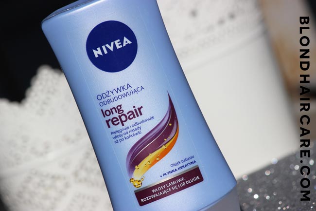 nivea odżywka do włosów long repair