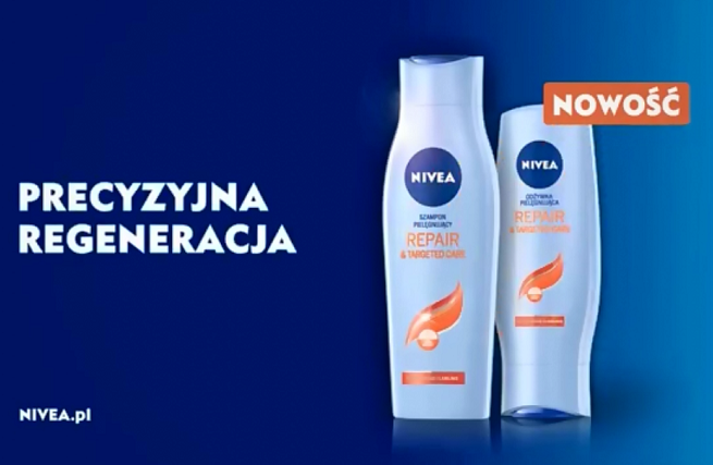 nivea reklama szampon włosy