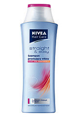 nivea szampon prostujący włosy straight &