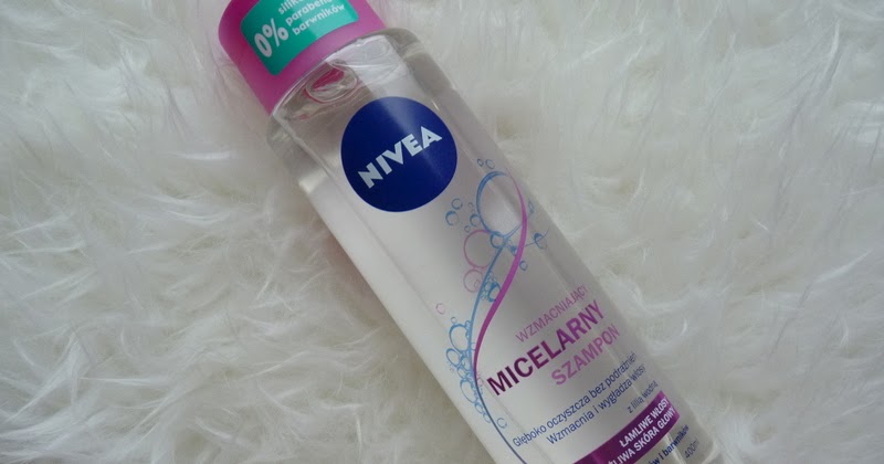 nivea wzmacniający szampon micelarny wzbogacony o lilię wodną