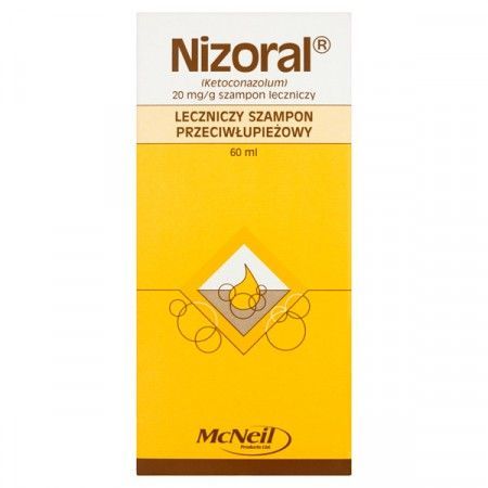 nizoral 20 mg g szampon leczniczy 100 ml