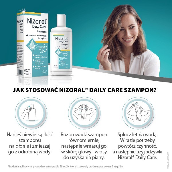 nizoral szampon jak stosowac